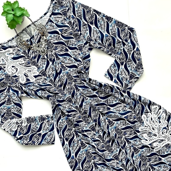 Lilly Pulitzer Marlowe Dress A Mermaids Tail Size Small - Picture 2 of 13